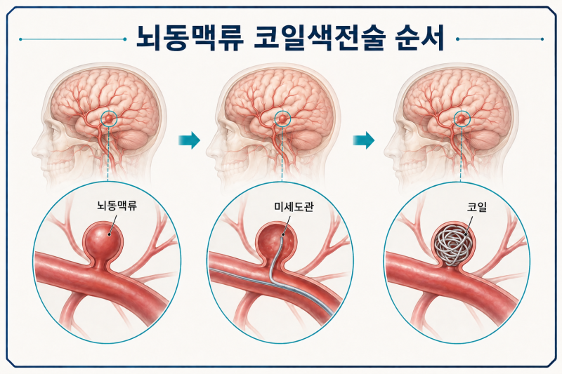 뇌동맥류 코일색전술, 보험금·산정특례 총정리