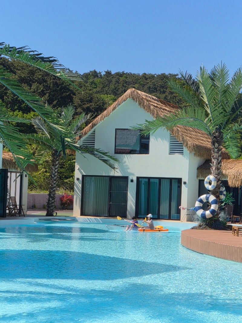 Busan Places to Visit with Kids: Gijang Hi-Bye Pool Villa Family Trip, Room 103 Review