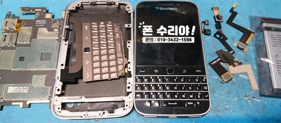 ZINWA Q25 메인보드 설치 및 프레임, 키패드 교체 수리 작업 : 해외폰 수리 전문 폰수리야