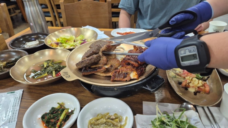 [전라도광주]담양 쌍교숯불갈비 광주돼지갈비맛집 메뉴 예약방법 웨이팅 가족끼리 가기 최....