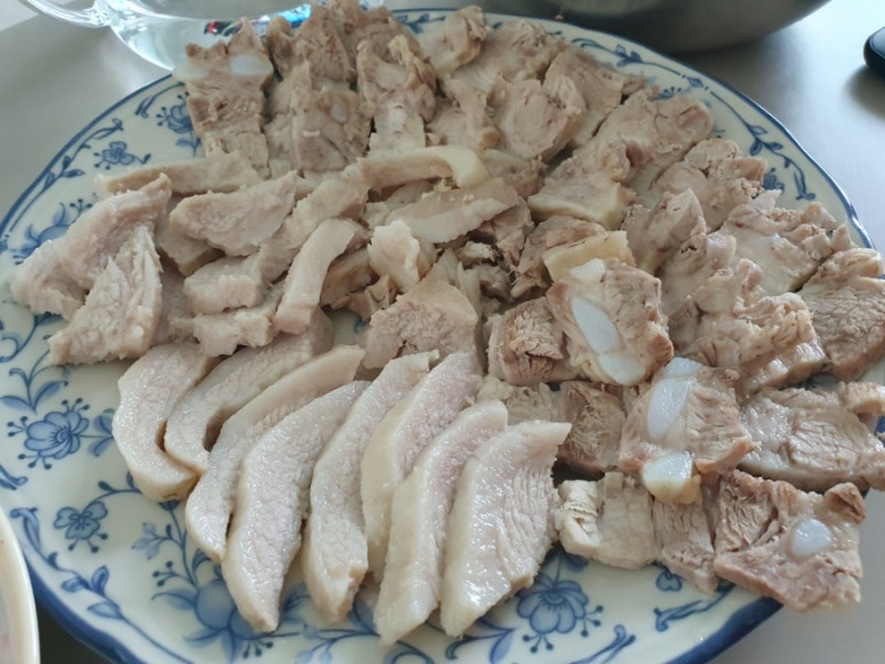 통항정살 통삼겹 수육 냄새 없이 삶는 법