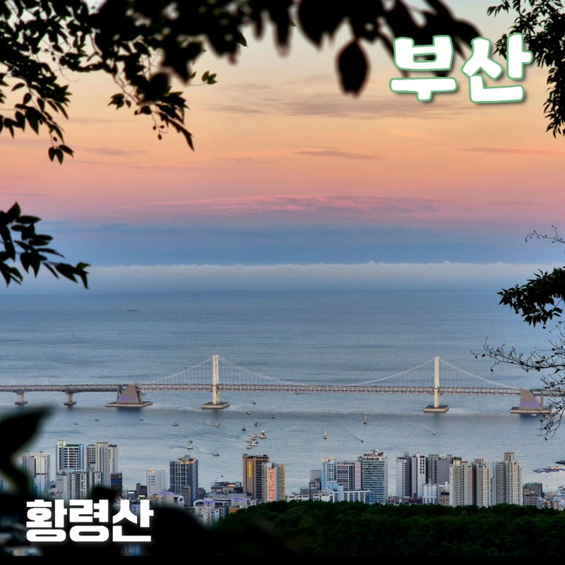 부산 황령산봉수대 주차 실패 금련산 전망데크에서 바라본 광안대교 야경