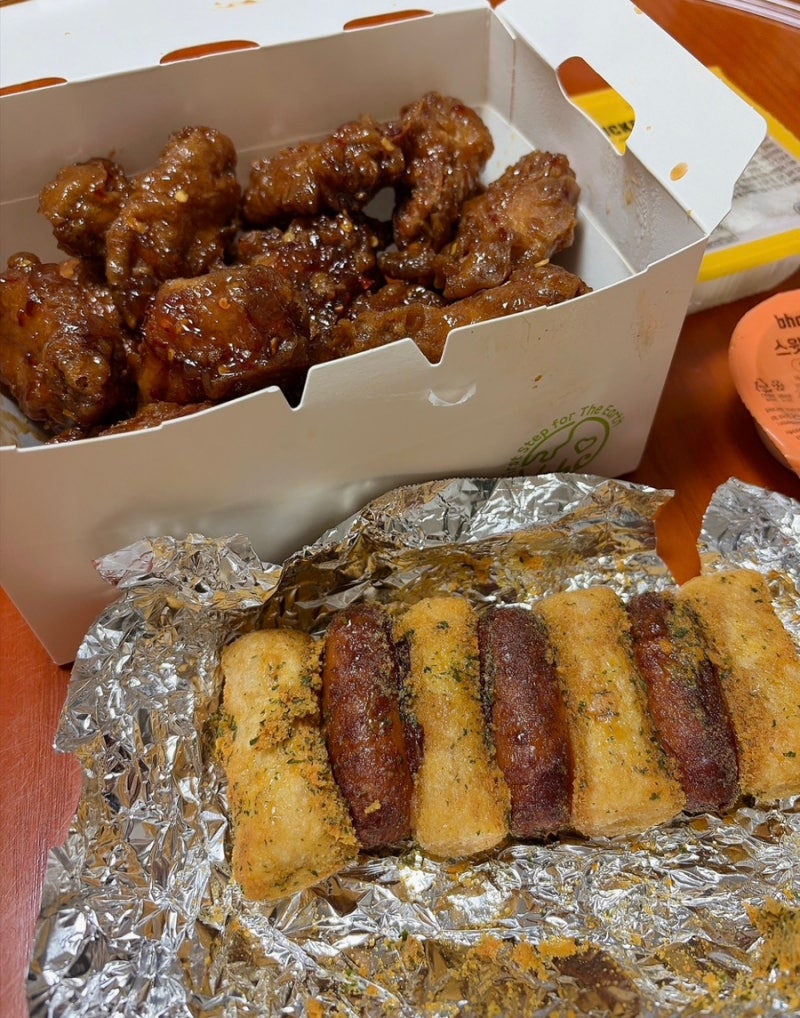 BHC 치킨 스윗칠리킹 콤보 후기, 가격 · 맛 · 뿌링소떡 솔직후기