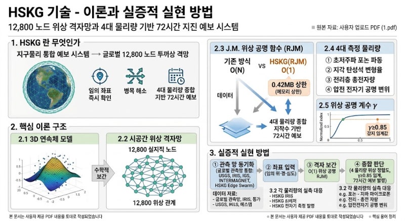 지구물리 통합 예보 시스템