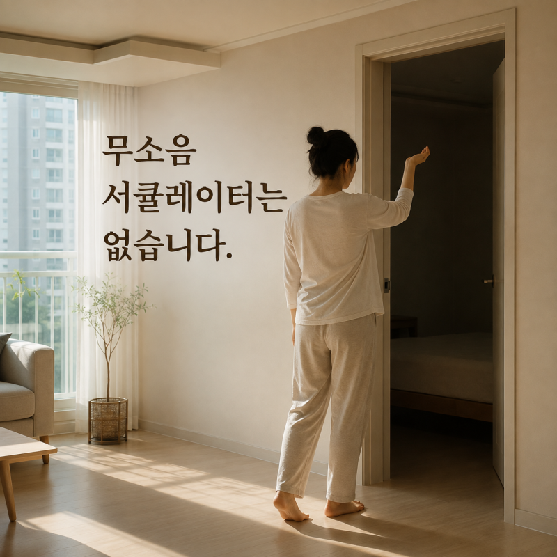 '무소음 BLDC 서큘레이터'라는 말의 함정 — 신일·끌리젠·한일·르젠 4종을 단점 위주로 비교....