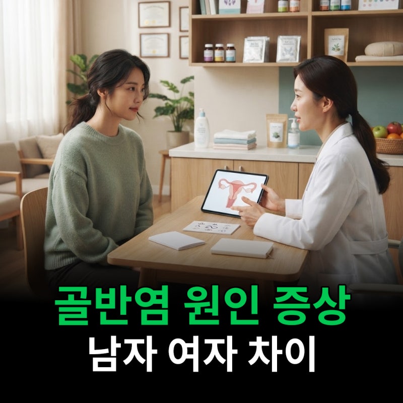 골반염 원인 증상부터 남자 여자 차이까지 정리했어요