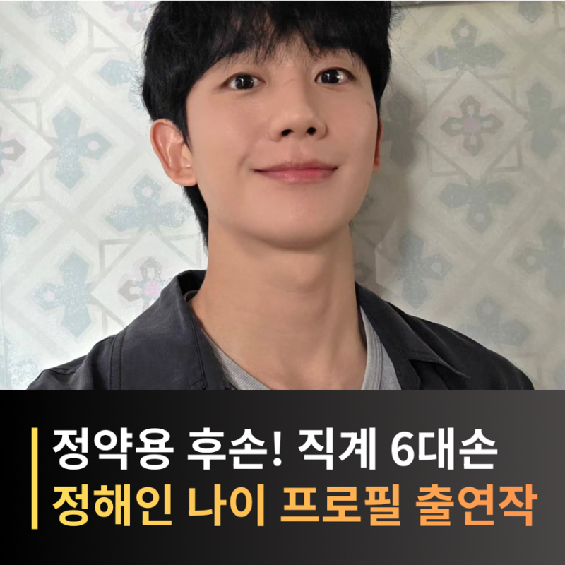 정해인 프로필 나이 키 군대 정약용 후손부터 도깨비·D.P.·베테랑2·이런 엿같은 사랑까지 출....