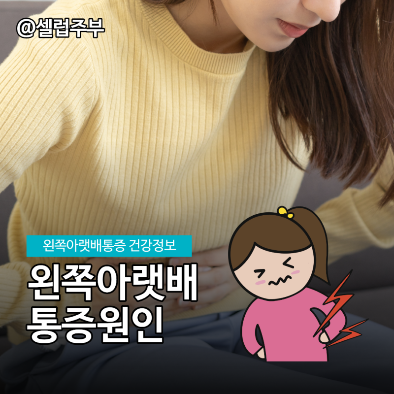 왼쪽아랫배통증 원인과 초기에 확인 할 것들