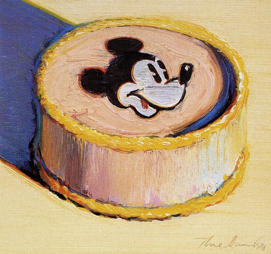 웨인 티보(Wayne Thiebaud)_ 삼각형을 크림파이로 (1920–2021)