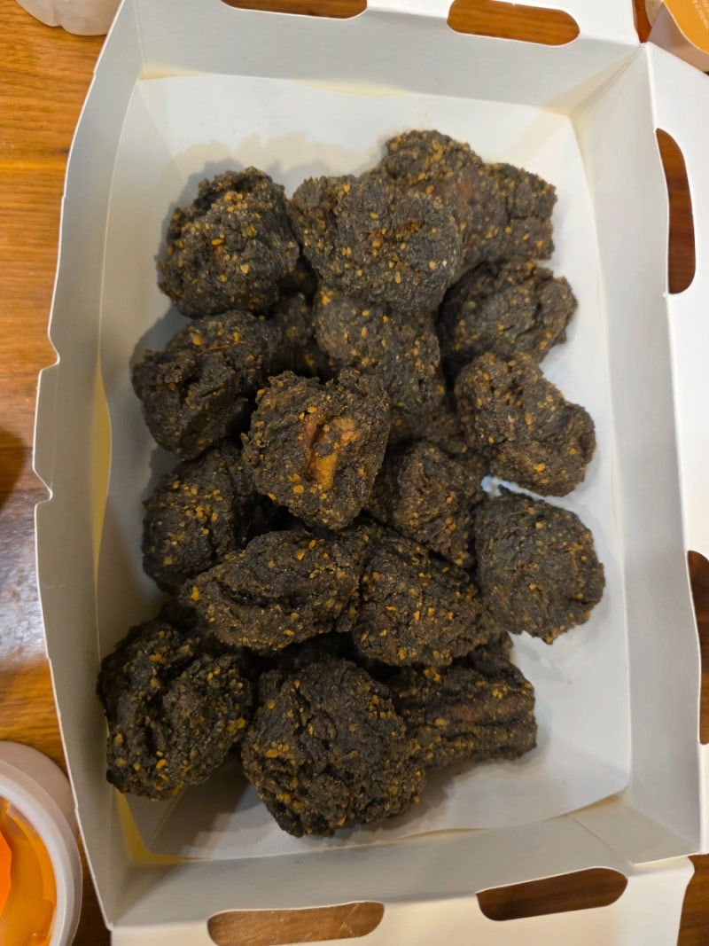 제주 현무암 치킨 "BHC 동글락 바삭치킨" 포장후기 BHC 제주세화점 + 제주성산점 + 김녕점
