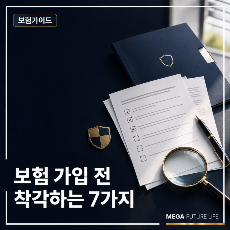 보험 가입 전 많이 하는 착각 7가지｜실손·갱신형·환급형 제대로 알기