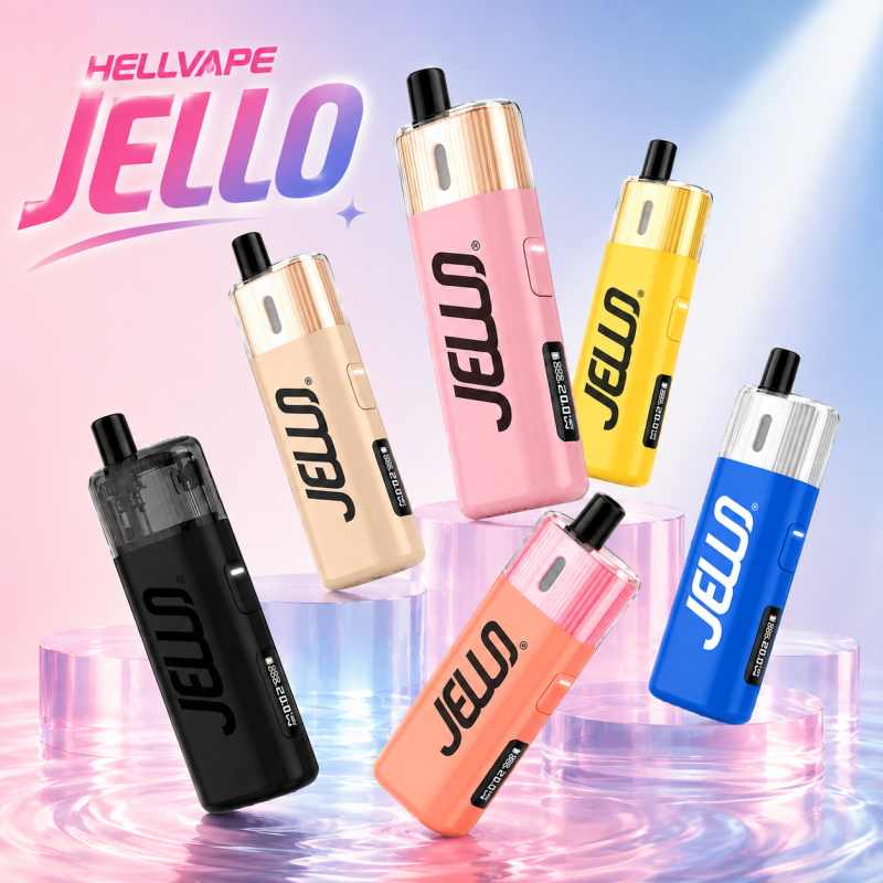 ❤️관리하기 편한 기기, 헬베이프 젤로 Hellvape Jello 사용방법과 색상, 스펙 소개❤️광주베....