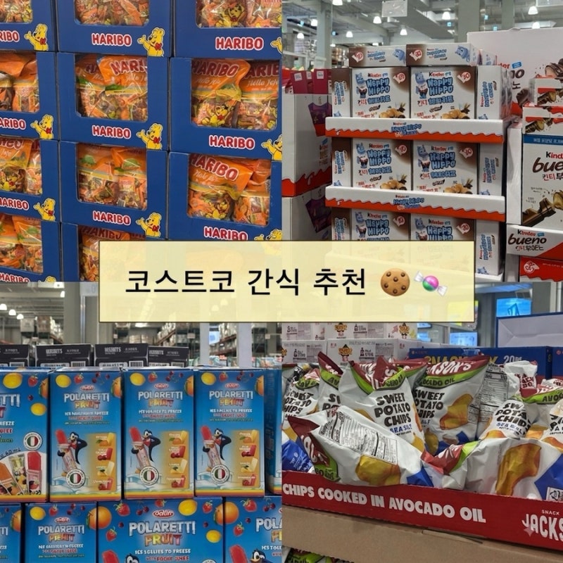 코스트코 가면 무조건 담는 간식 추천 BEST 10 ! (과자,초콜릿,젤리)