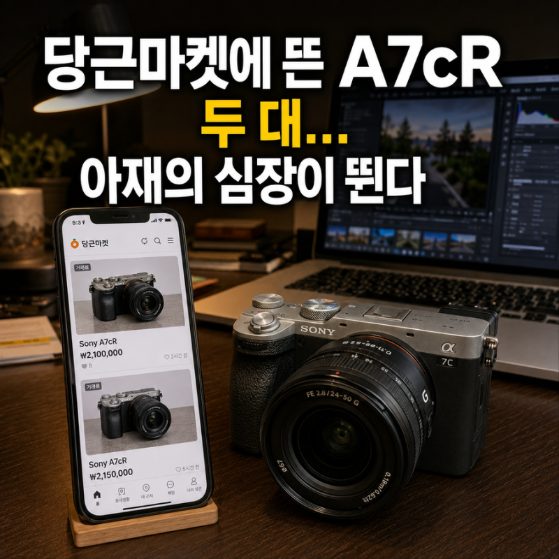 소니 A7C2 쓰면서 A7CR이 눈에 밟히는 이유 (feat. RX1R3)