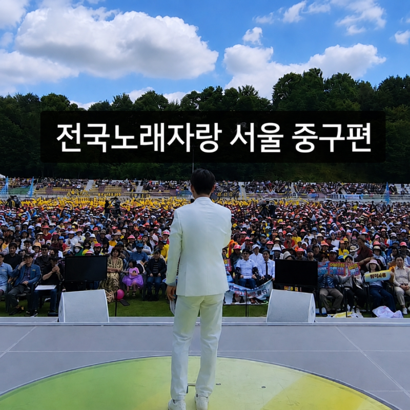 김용빈 뜬다! KBS 전국노래자랑 서울 중구 편 오늘 장충체육관 초대가수 일정 총정리(ft. 서울 ....