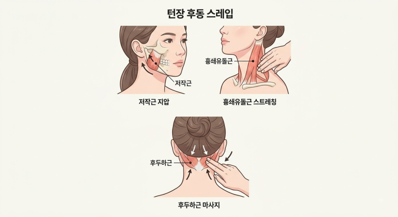 두통에 좋은 지압법