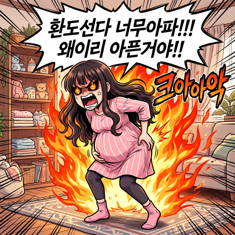 임산부 환도선다 통증, 자꾸 이러시면 출산하고도 안낫습니다
