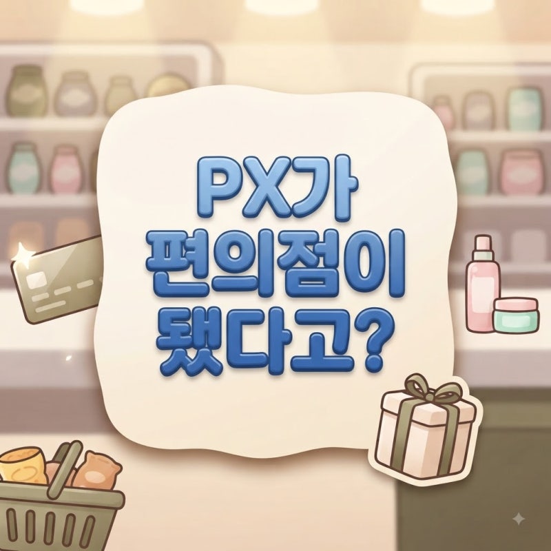 PX·나라사랑카드 완전정리 | 온라인 PX·화장품 인기순위·용돈관리까지