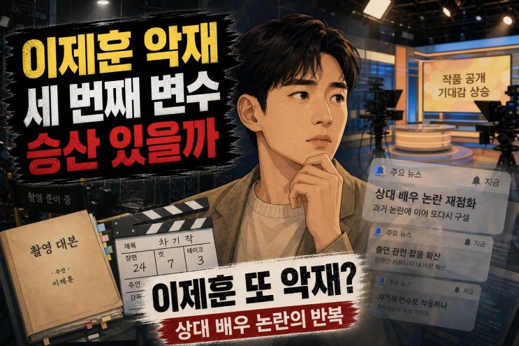이제훈 상대 배우 논란 3번째, 하영 가족사 이슈로 흔들리는 <b>승산</b> 있....