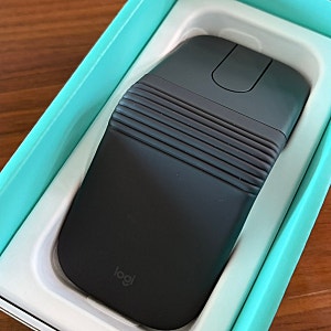[로지텍] 내돈내산 휴대용 폴더블 무선마우스 Mobi Fold(모비폴드) 그래파이트 구매 및 페어링 ....