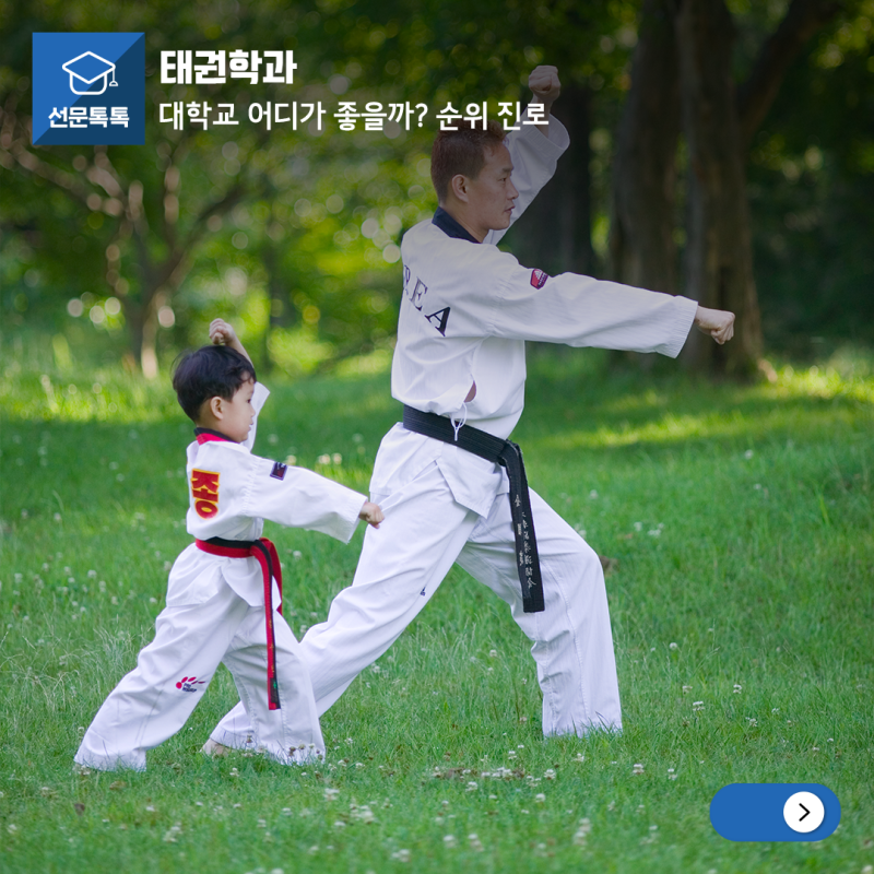 태권도학과 대학교 어디가 좋을까? 순위 진로
