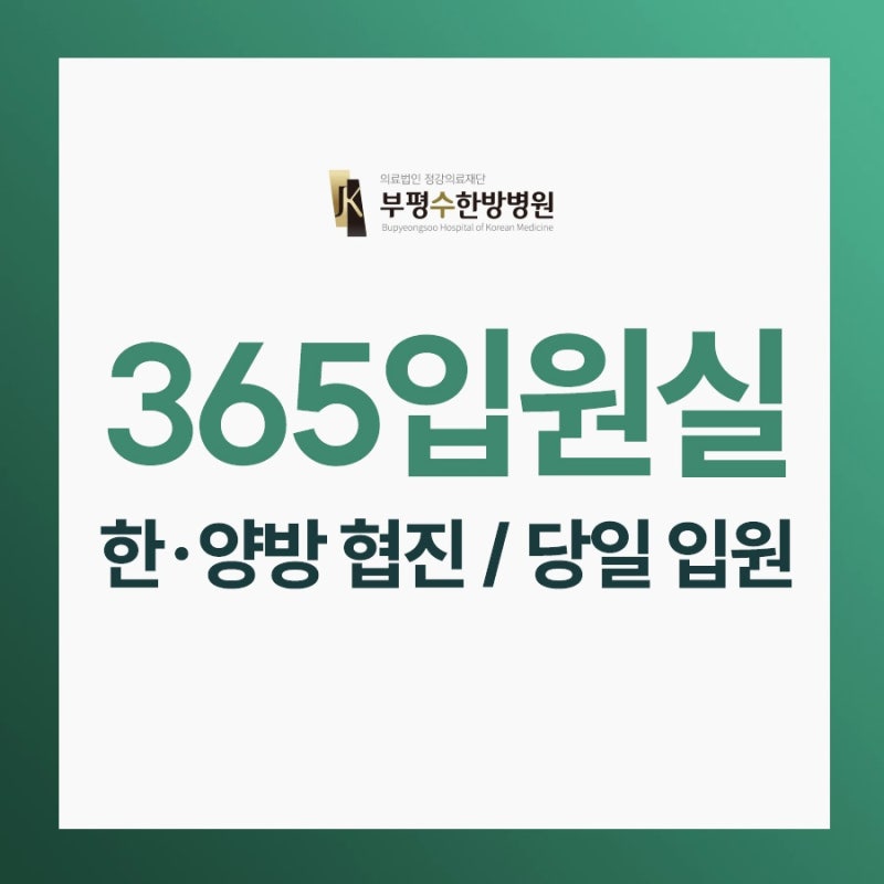 부평 교통사고 한방병원, '입원 비용' 알아볼 때 체크해야 할 1가지