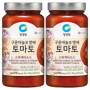 잘 나가는 제품 청정원파스타소스 청정원 구운마늘과 양파 토마토 스파게티소스 추천