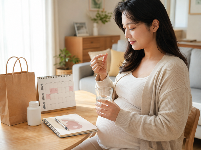 임산부 엽산 복용시기 및 용량 (보건소 무료 지급 엽산 신청 후기)