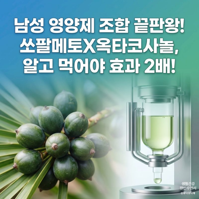 쏘팔메토 효능 탈모 관계는? 옥타코사놀 효능부터 성분, 복용법 정리