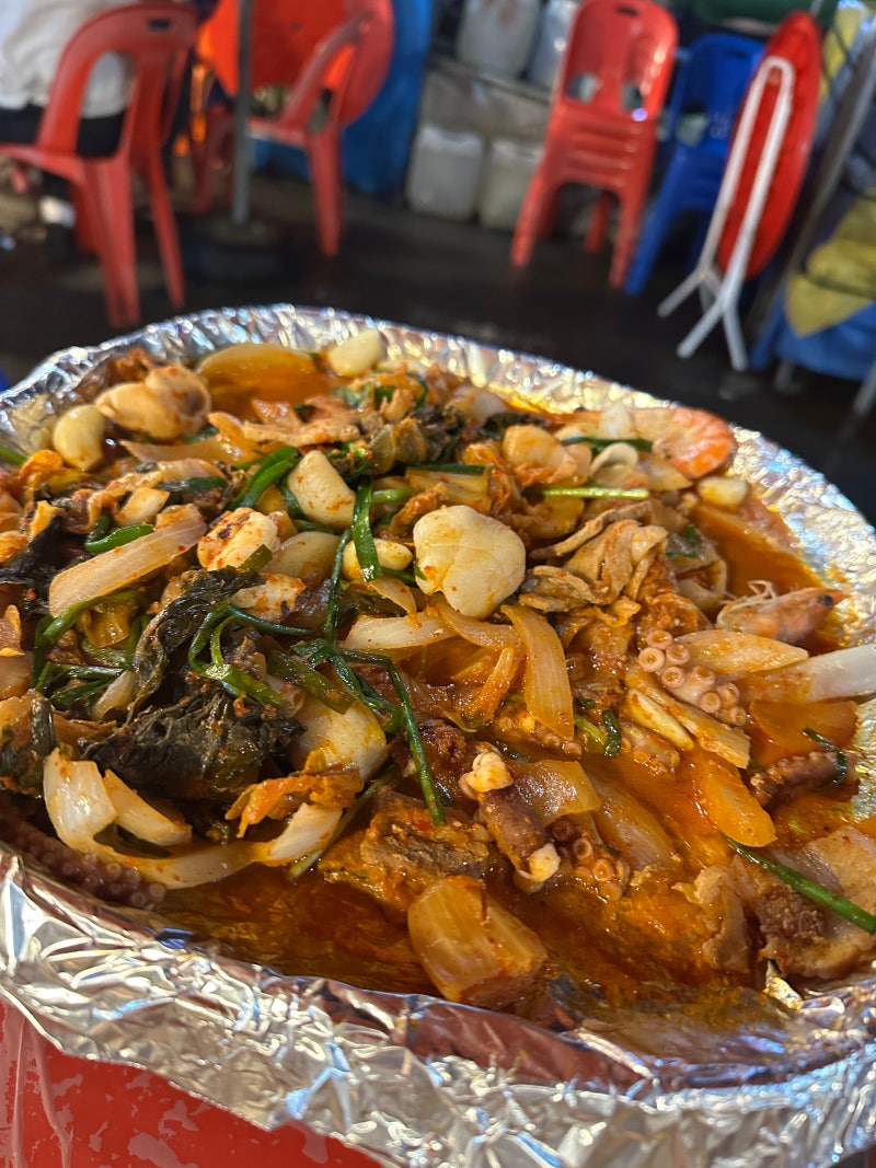여수 서시장 포차 23번｜해산물 한상 제대로 즐긴 여수 현지 포차 맛집