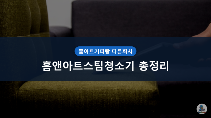 홈앤아트스팀청소기 총정리, 어느 회사 제품인지부터
