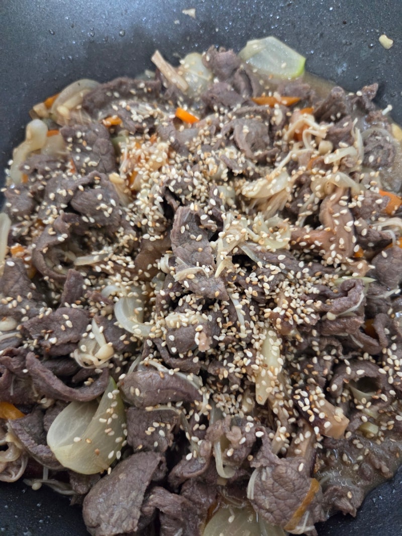 소불고기 한근.600g 레시피