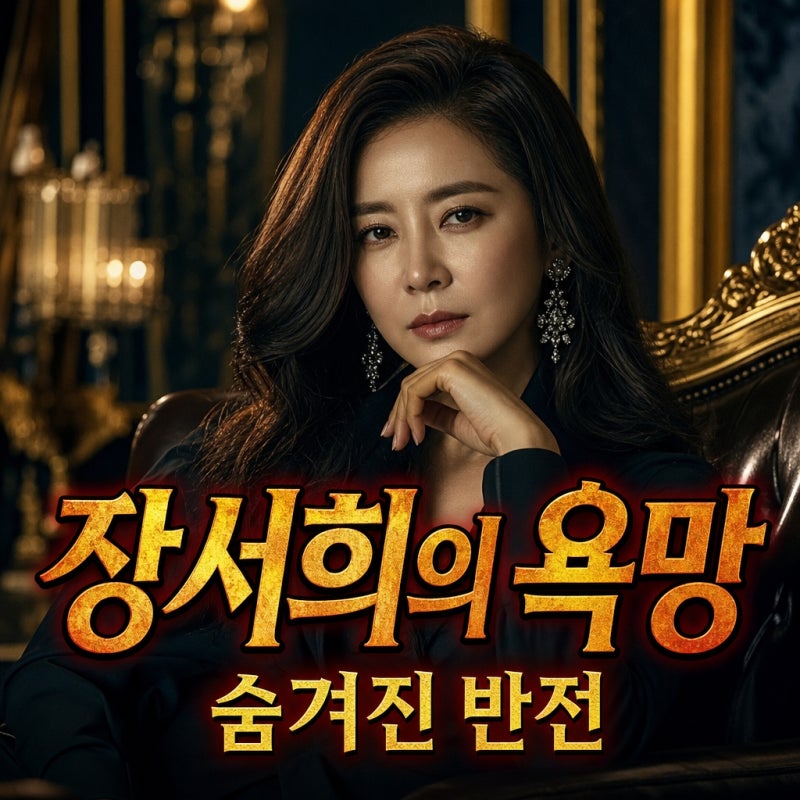 "그동안 왜 안 보였지?"...장서희 복귀, 욕망의 덫 시청률 6.5%의 반전