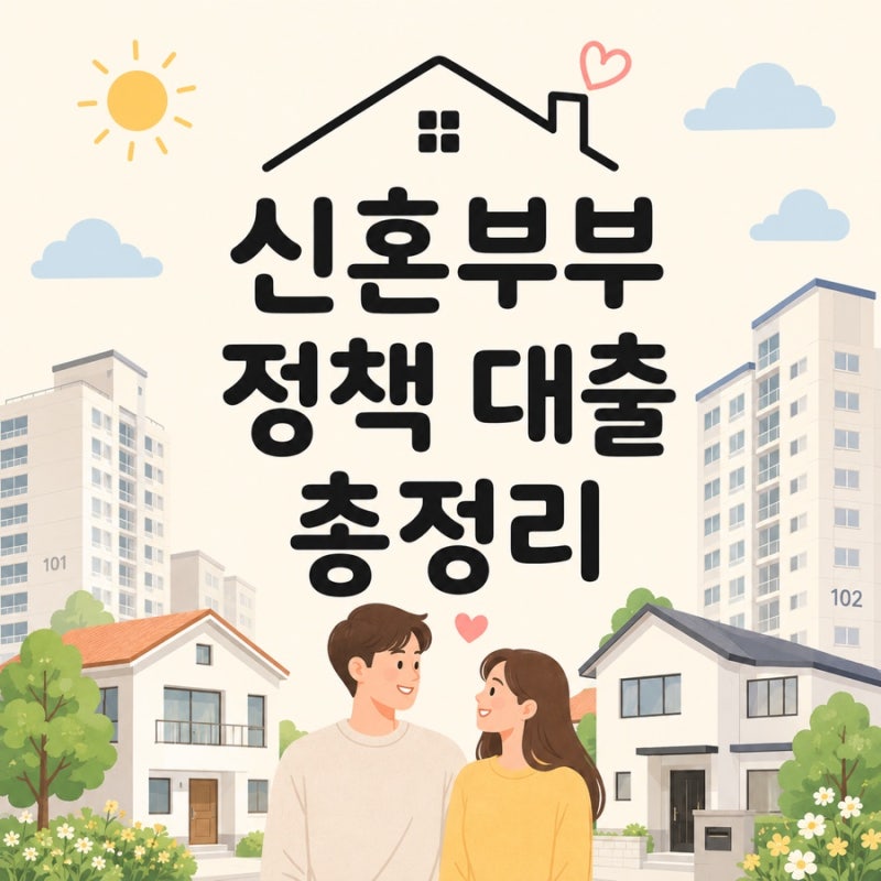 아무도 알려주지 않은 신혼부부 정책대출, 특히 이런 점 조심해야 합니다.(8.13 부동산 대책, ....