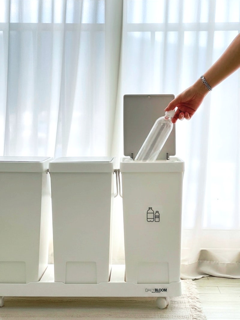 가정용분리수거함 추천 깔끔함까지 챙긴 데일리블룸 원터치 분리수거함