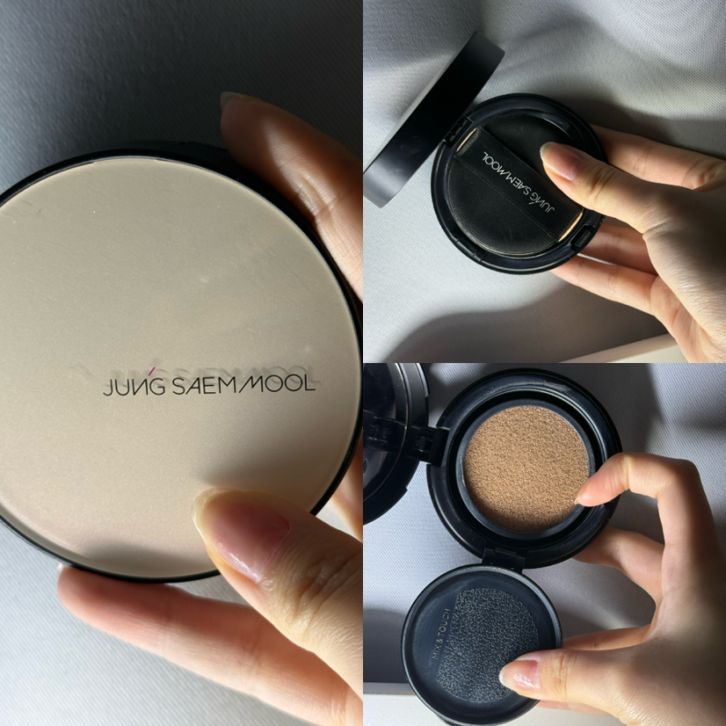 수부지 쿠션추천 정샘물 에센셜 스킨 누더 쿠션 페어라이트 커버력
