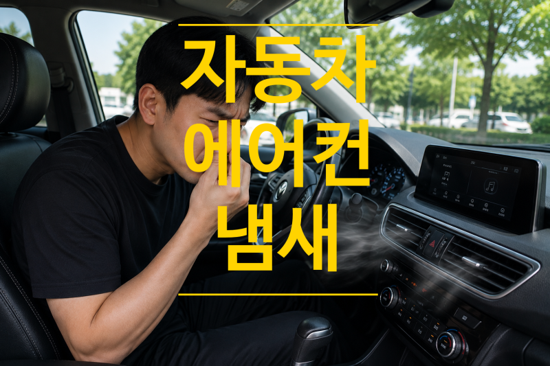 자동차 에어컨 냄새 원인｜시큼한 냄새 날 때 확인 순서
