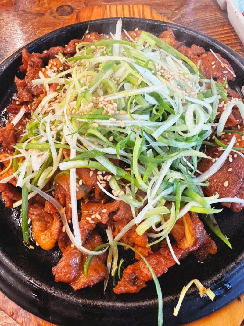 주말에 든든한 한식 한 끼 먹고 싶어서 다녀온 황토화덕 고추장숯불구이