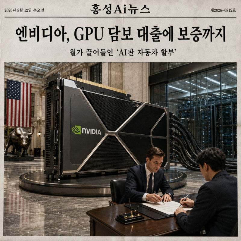 엔비디아, GPU 담보 대출에 보증까지…월가 끌어들인 ‘Ai판 자동차 할부’