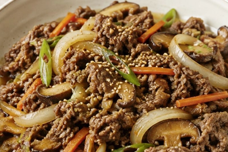 소불고기 레시피, 배 없이도 부드러운 400g 양념 비율과 물 안 생기게 볶는 법
