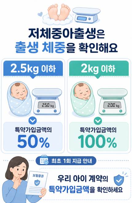 [약관파헤치기]현대해상 굿앤굿어린이종합보험 저체중아 인큐베이터 신생아 입원 보장 정리