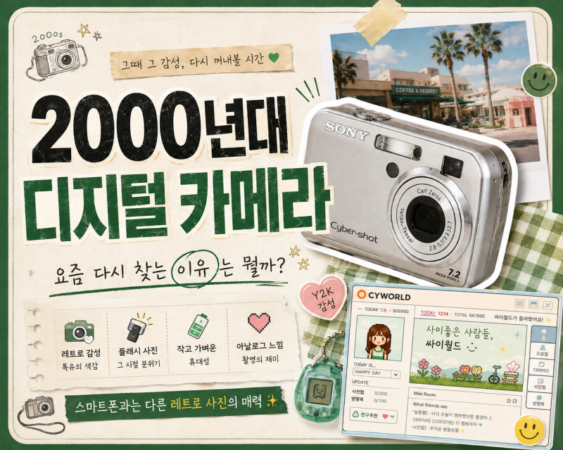 가성비 빈티지 디지털 카메라 추천, 코닥 FZ55로 보는 레트로 디카 선택법