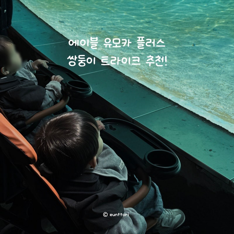 에이블유모카플러스 쌍둥이 트라이크·악세사리·레인커버·내돈내산 실사용 찐후기!