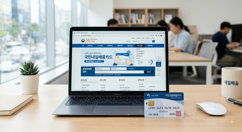 내일배움카드사용법 완벽 정리: 신청 자격부터 잔액 조회, 근로자·실업급여 수급자 활용 팁....