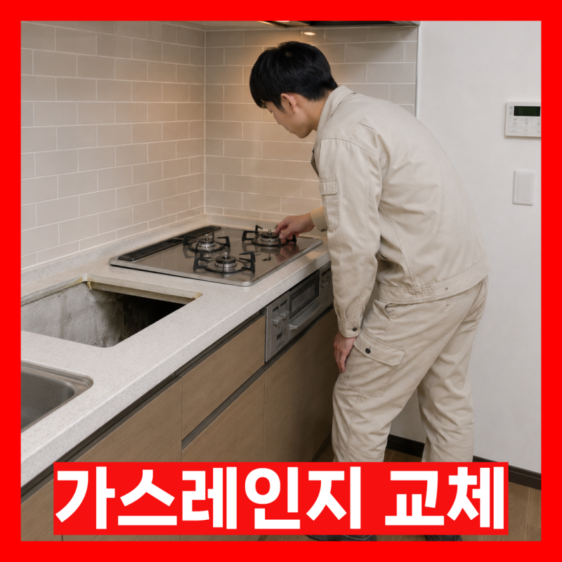 가스레인지교체, 화력 저하 점검과 맞춤 설치 비용