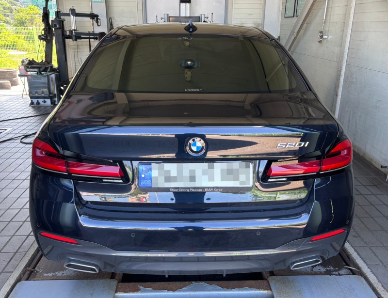 춘천 BMW 5시리즈 520i 타이어 / 한국 벤투스 에어 S / 245 45 18, 275 40 18