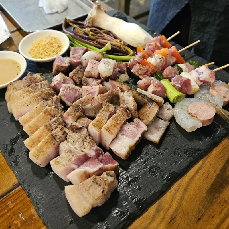 부산 송정 맛집 기장 애견동반식당 고기집 더바베큐051