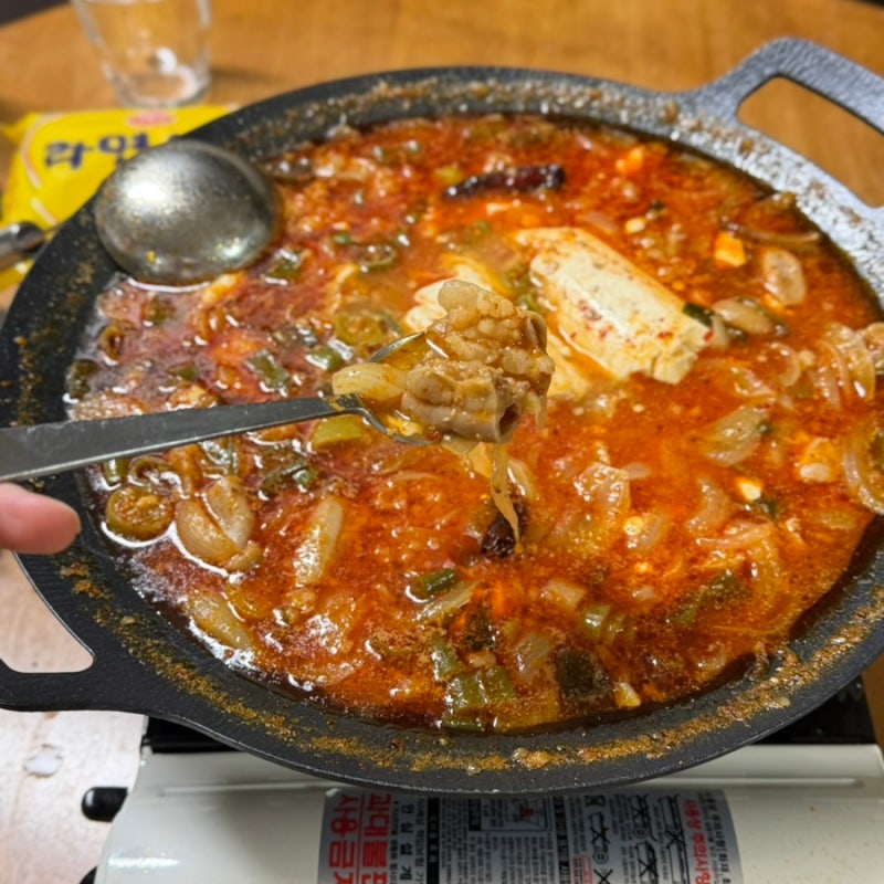 바른곱창 소곱창전골 밀키트, 집에서도 곱 가득한 한우곱창 제대로