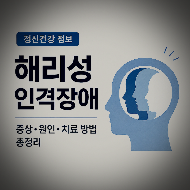 해리성 인격장애, 증상과 원인, 치료 방법 총정리