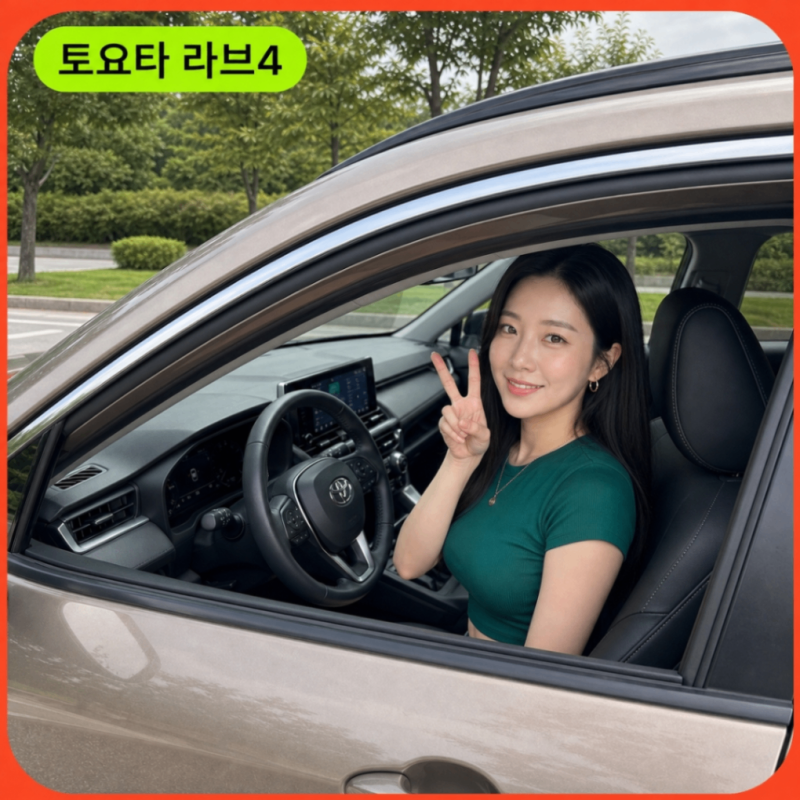 "가솔린이 사라졌다!" 2026 신형 토요타 라브4 풀체인지 가격표 하이브리드 비교차량 실구매가....